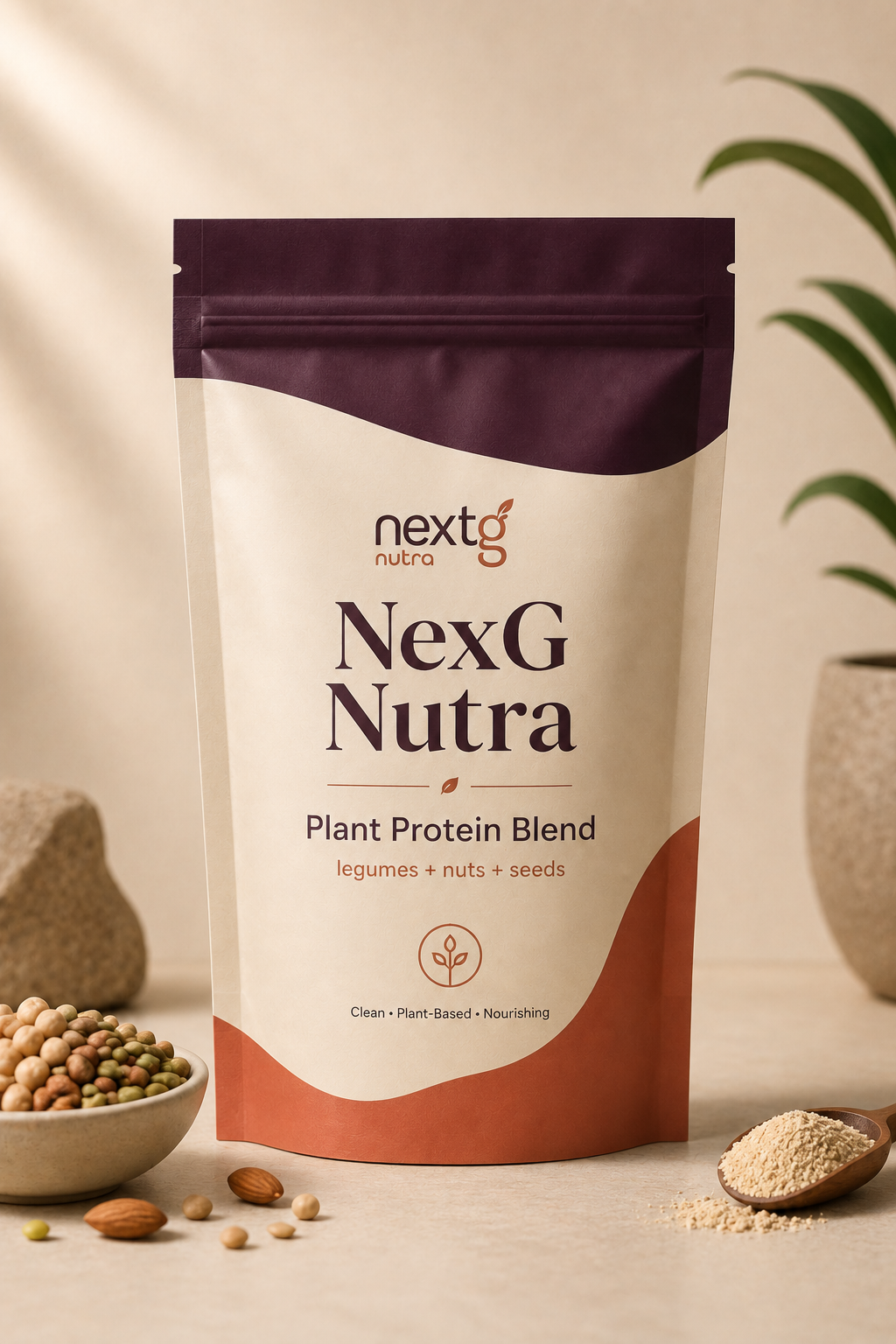 plant protien blend Plant Protein Blend (legumes + nuts + seeds) - Image 1