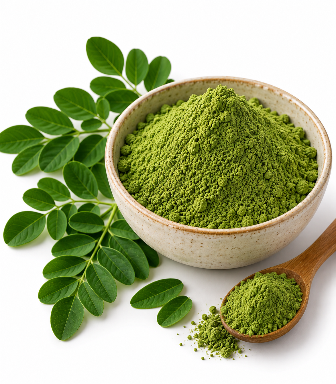 Dehydrated Moringa Leaves Powder Dehydrated Moringa Leaves Powder - Image 1
